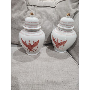 Ethan Allen Chinoserie Ginger Jar (both Jars)